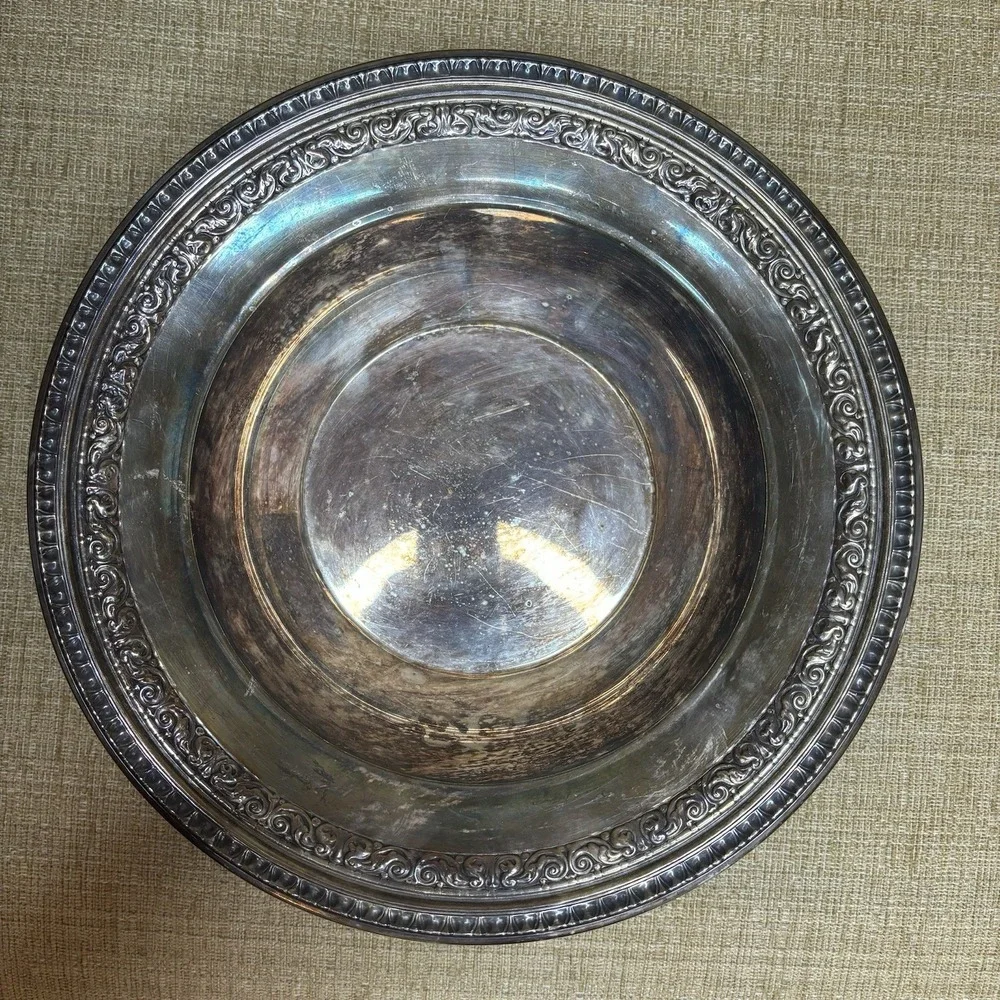 Reed & Barton Silver Plate Serving Bowl Vintage Dinnerware